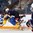 ST. CATHARINES, CANADA - JANUARY 14: USA's Makayla Langei #6 collides with Sweden's Hanna Olsson #23 during semifinal round action at the 2016 IIHF Ice Hockey U18 Women's World Championship. (Photo by Jana Chytilova/HHOF-IIHF Images)


